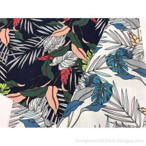 Layered Design With Cotton Stretch Twill Printing Fabric